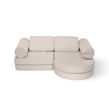 the membina perfect play couch in a chase lounge setting using all 14 pieces